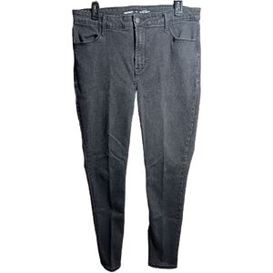 OLD NAVY Women's Black High Rise Super Skinny Jeans Size 14